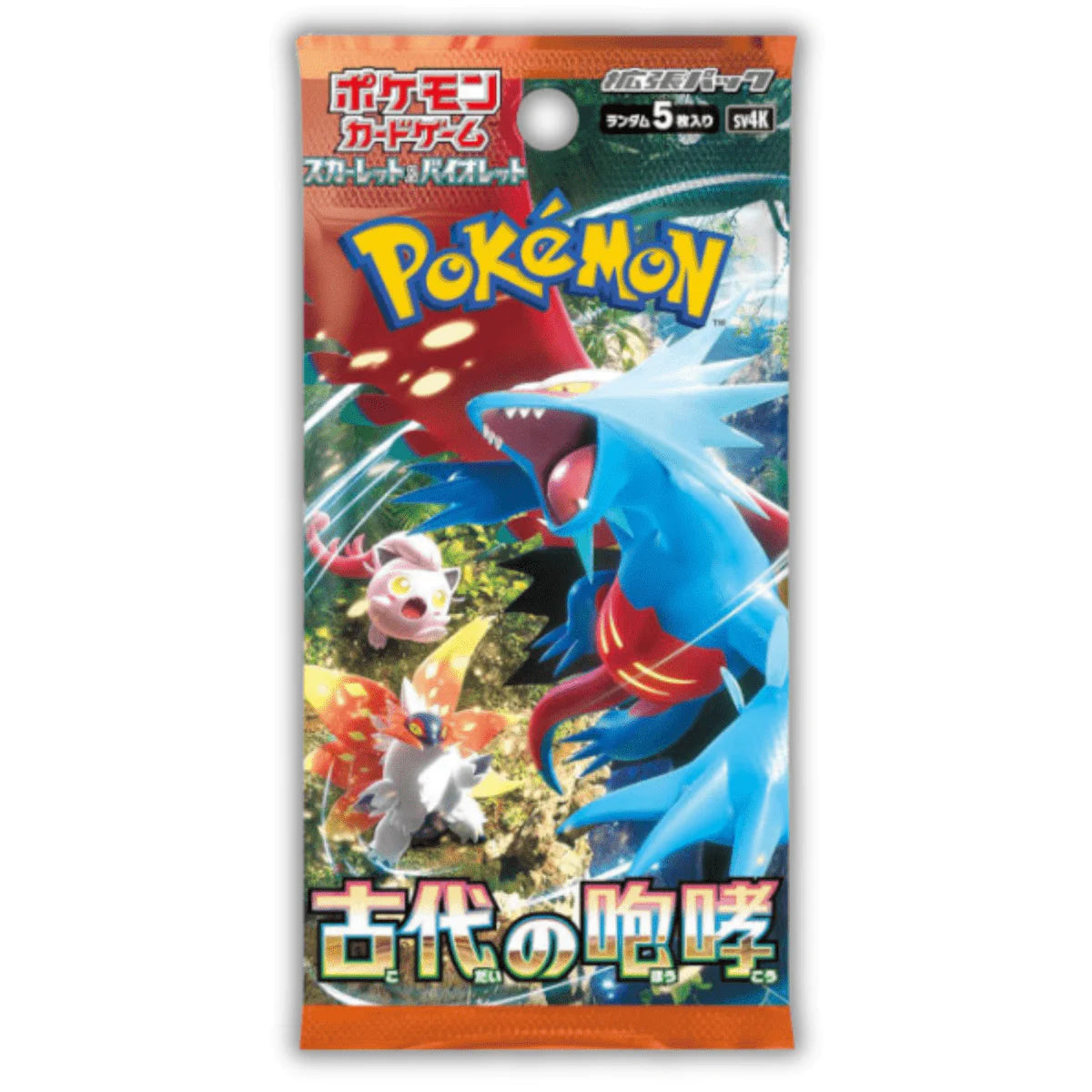 Pokemon Ancient Roar Booster Pack - SV4K